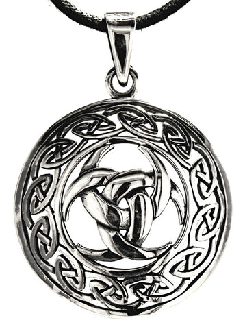 Odins Horn 214 mit Schlangenkette - Silber