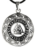 Wotansknoten 216 mit Korbkette - Silber