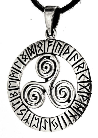 Anhänger 231 Triskele - Silber