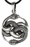 Schlangen 237 mit Schlangenkette - Silber