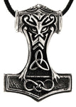 Kombi 244 Thorshammer mit Königskette - Silber