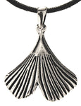 Anhänger 261 Ginkgo-Blatt - Silber