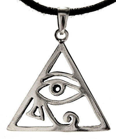 Auge des Horus 262 mit Schlangenkette - Silber