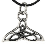 Walflosse 270 mit Schlangenkette - Silber