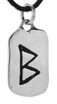 Anhänger 296 Berkana - Silber