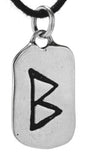 Anhänger 296 Berkana - Silber