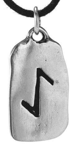 Anhänger 297 Eihwaz - Silber