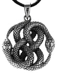 Anhänger 331 Schlangen - Silber