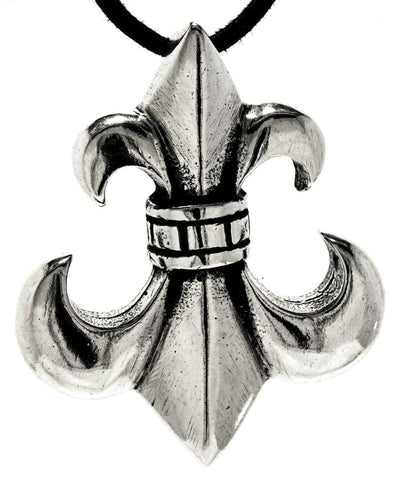 Anhänger 336 Fleur-de-Lis - Silber