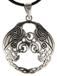 Triskele 350 mit Schlangenkette - Silber