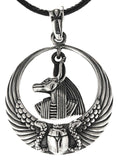 Anubis 365 mit Schlangenkette - Silber