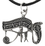 Auge des Horus 370 mit Schlangenkette - Silber