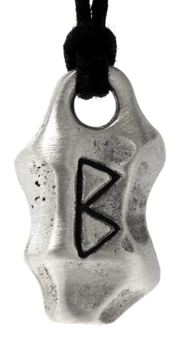 Anhänger 91 Rune Berkana - Zinn