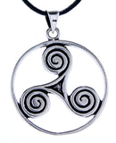 Anhänger 129 Triskele - Silber