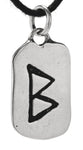 Anhänger 296 Berkana - Silber