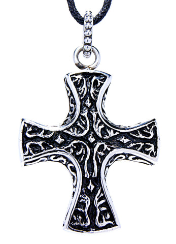Anhänger 11 Kreuz - Edelstahl