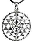 Anhänger 132 Sri Yantra - Silber