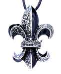 Anhänger 14 Fleur-de-Lis - Edelstahl