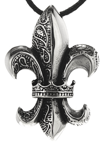 Anhänger 160 Fleur-de-Lis - Edelstahl