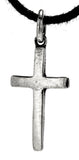 Kreuz 19 mit Schlangenkette - Silber