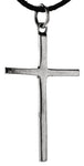 Kreuz 20 mit Schlangenkette - Silber