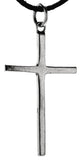 Kreuz 20 mit Schlangenkette - Silber