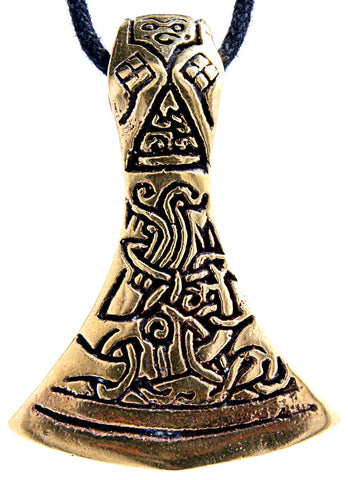 Anhänger 36 Axt - Bronze