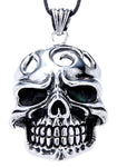 Totenkopf 94 mit Königskette - Edelstahl