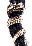 Bartperle Drache 8 mm - Bronze