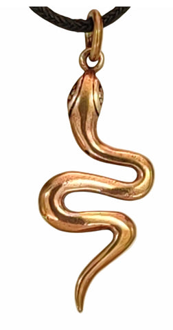 Anhänger 19 Schlange - Bronze