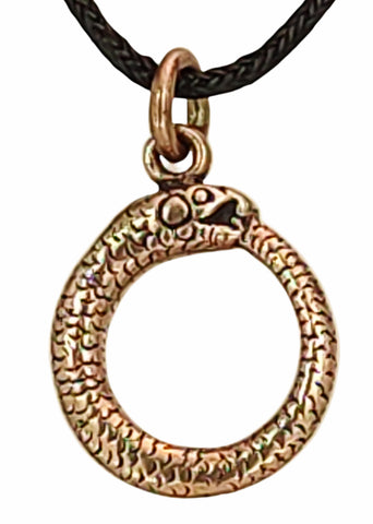 Anhänger 80 A Midgardschlange - Bronze
