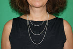 Thorshammer 150 mit Schlangenkette - Silber