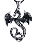 Anhänger 20 E Drache - Edelstahl