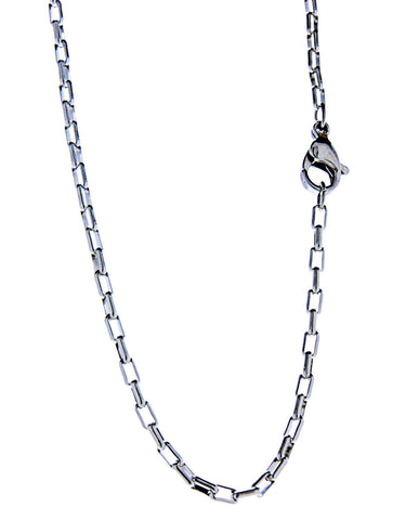 Ankerkette 2 mm - silbern - Edelstahl