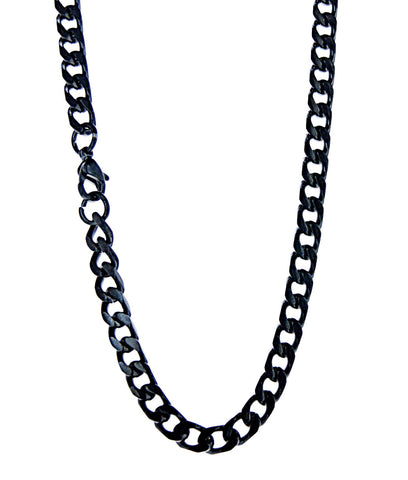 Panzerkette 5 mm - schwarz - Edelstahl