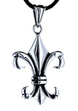 Anhänger 15 A Fleur-de-Lis - Edelstahl