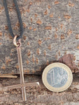 Anhänger 23 Kreuz - Bronze