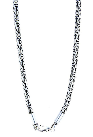 Königskette 3 mm - Silber