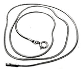 Ankh 369 mit Schlangenkette - Silber