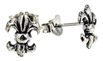 Ohrstecker 43 Fleur-de-Lys - Silber