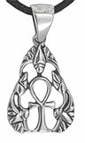 Ankh 119 mit Schlangenkette - Silber