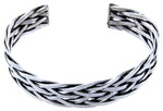 Armband Flechtmuster 3 - Silber
