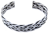 Armband Flechtmuster 3 - Silber