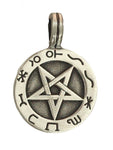 Anhänger 31 Pentagramm - Zinn