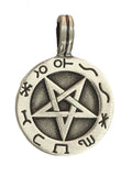 Anhänger 31 Pentagramm - Zinn