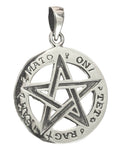 Anhänger 227 Pentagramm - Silber