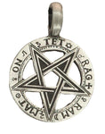 Anhänger 33 Pentagramm - Zinn