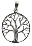Lebensbaum 249 mit Schlangenkette - Silber