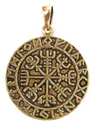 Anhänger 126 Wikinger Kompass - Bronze