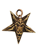 Anhänger 30 Pentagramm - Bronze